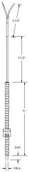 PS Style Single Spring Adjustable Thermocouple